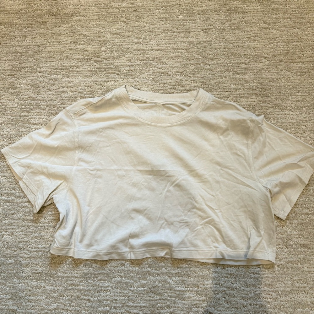 Lululemon All Yours Cropped T-Shirt